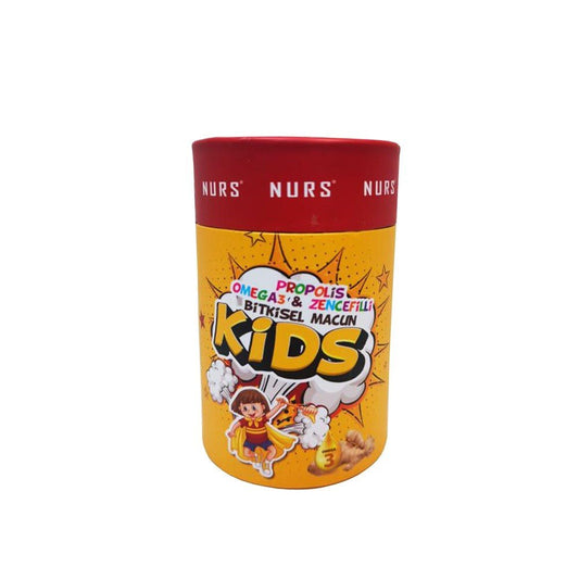 NURS Φυτική Πάστα για Παιδιά με Πρόπολη, Omega-3 & Τζίντζερ — 240γρ - Herbisimo