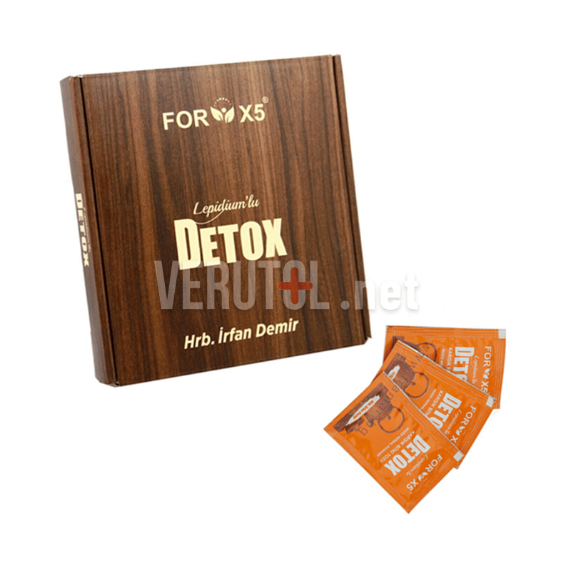 FORX5 Lepidiumlu Βοτανικό Τσάι Αδυνάτισμα & Detox — 30 Φακελάκια - Herbisimo