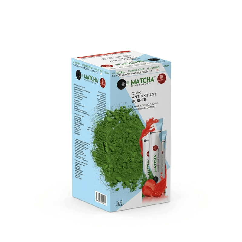 Matcha + Σπιρουλίνα + Cehri Detox Τσάι Ενέργειας — 20 φακελάκια