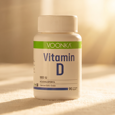 Voonka Vitamin D 1000 IU — 90 Μαλακές Κάψουλες