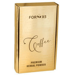 FORX5 Καφές για Αδυνάτισμα & Detox – 30 Φακελάκια - Herbisimo